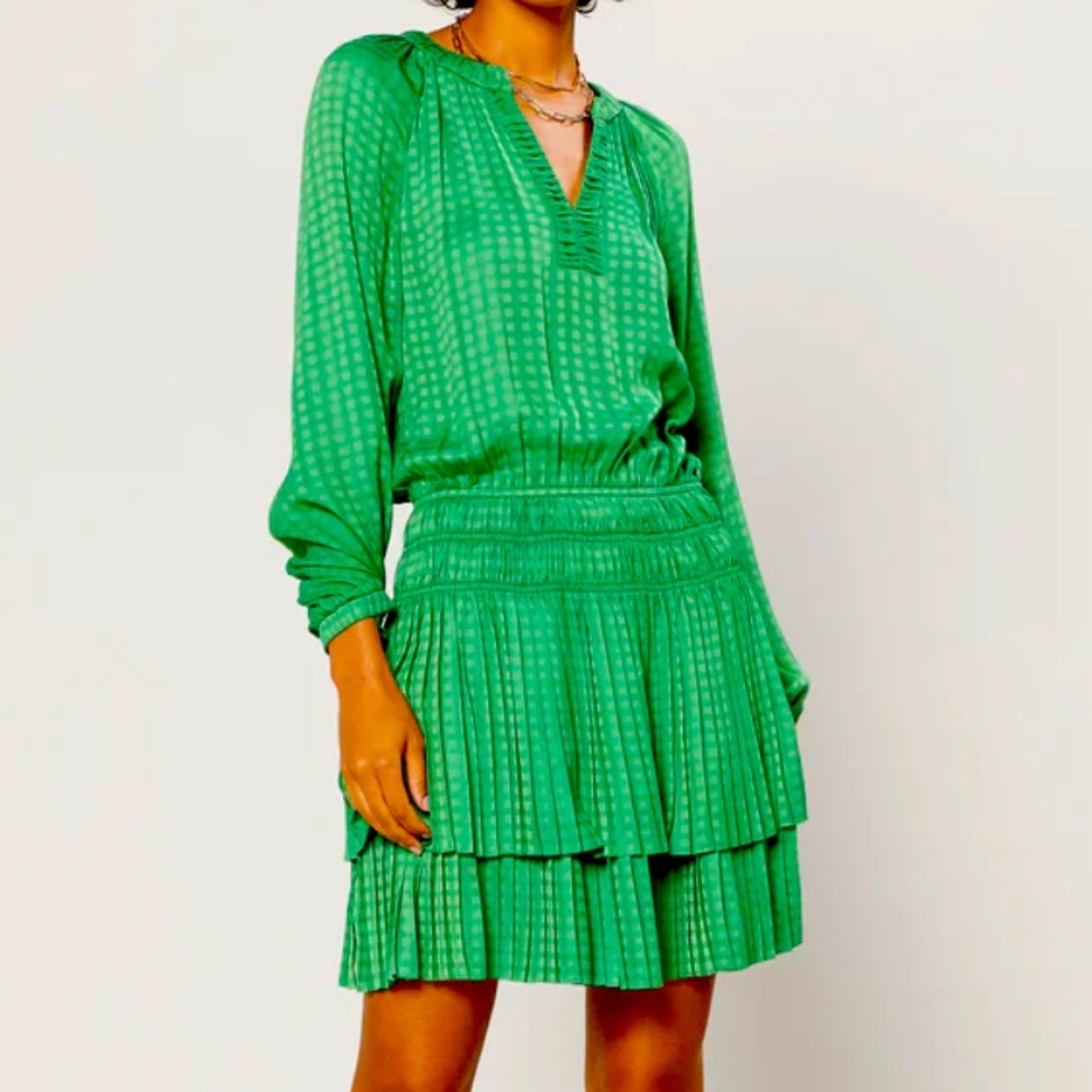 Current Air green dress.